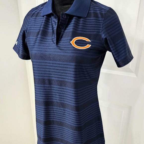 Chicago Bears Polo Style Dress T-Shirt - Size Women's Small - Picture 2 of 7